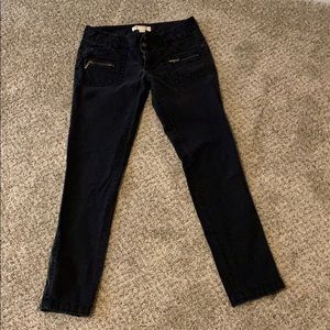 Michael Kors low rise black jeans